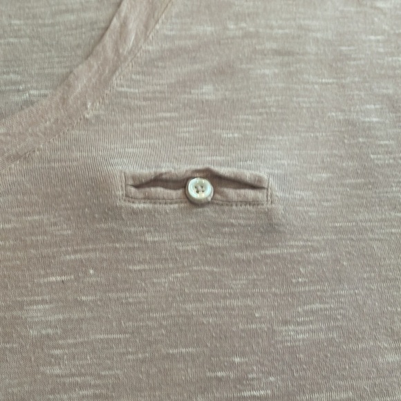 GAP Pale Pink Oversized Top with 3/4 Sleeves - Picture 3 of 7